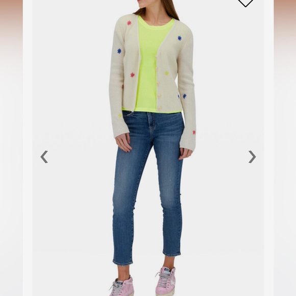 Nili Lotan Classic Wash Mid Rise Jeans